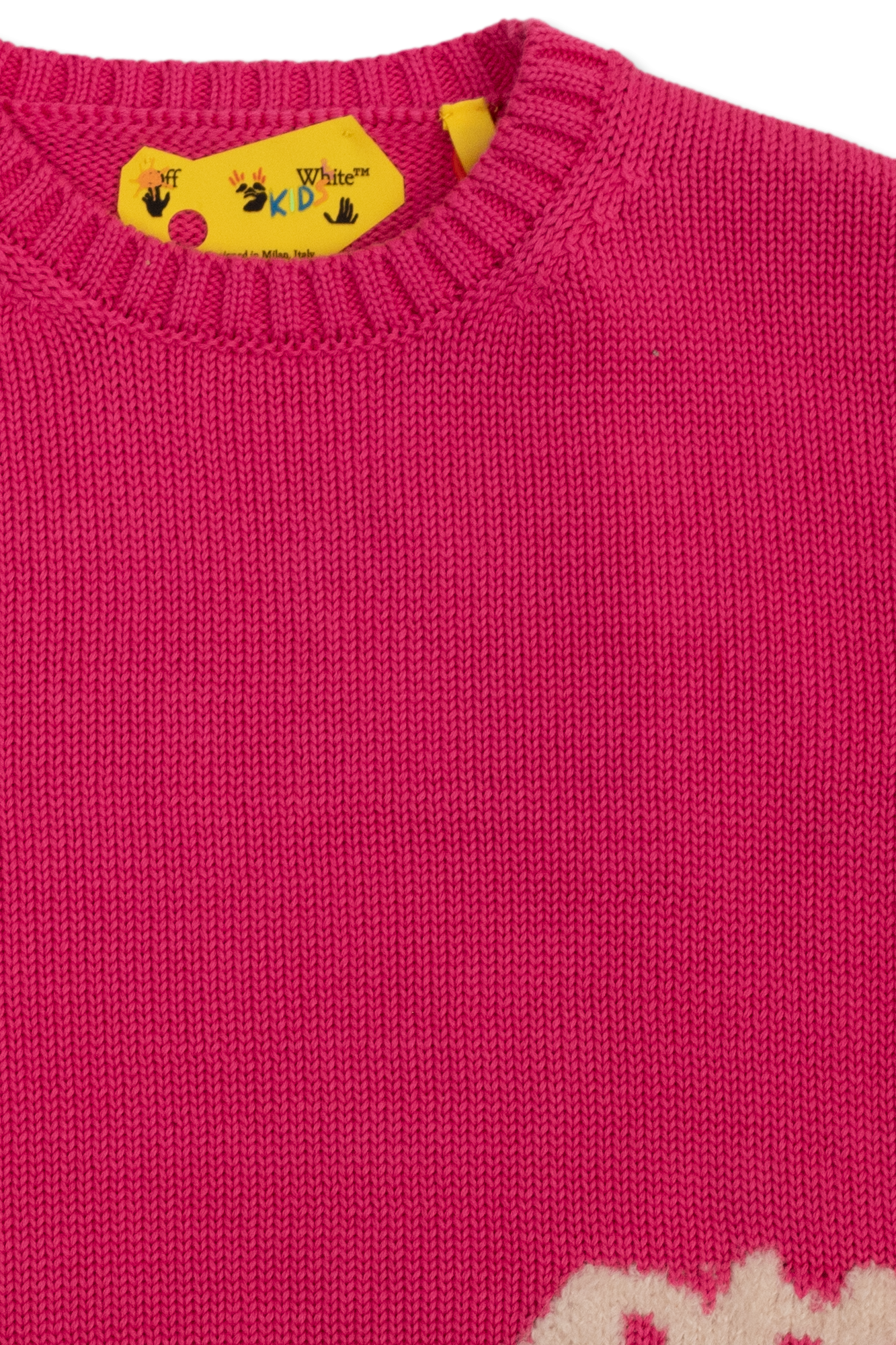 Off white hot sale pink sweater